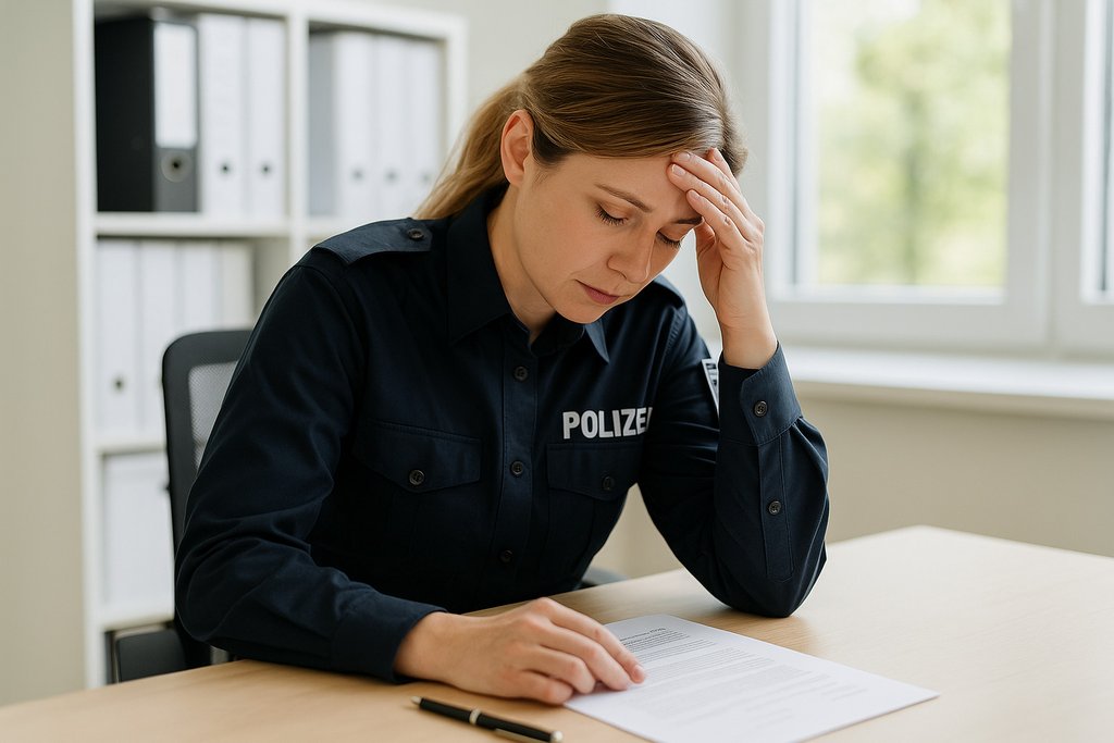 Dienstunfähigkeitsversicherung für Polizisten