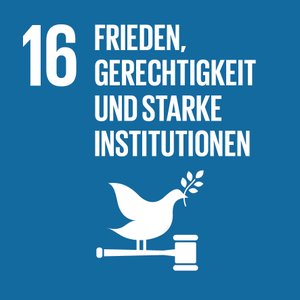 grün vorsorgen unterstützt das SDG 16 Frieden, Gerechtigkeit und starke Institutionen