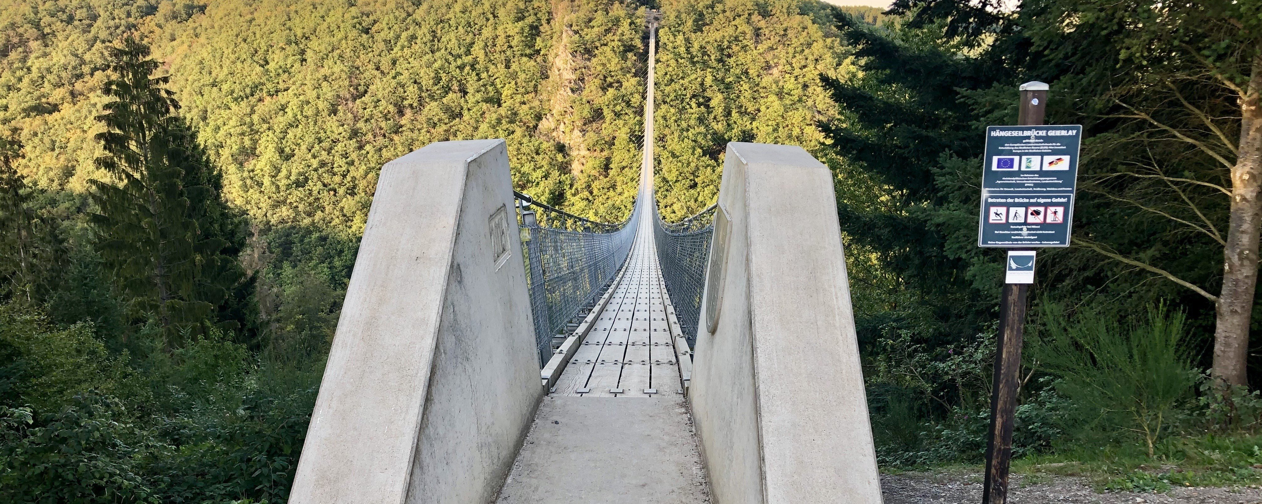 Geierlay Hängeseilbrücke, Sosberg, Mörsdorf, BENDER FINANZKONZEPTE, JANNIK BENDER