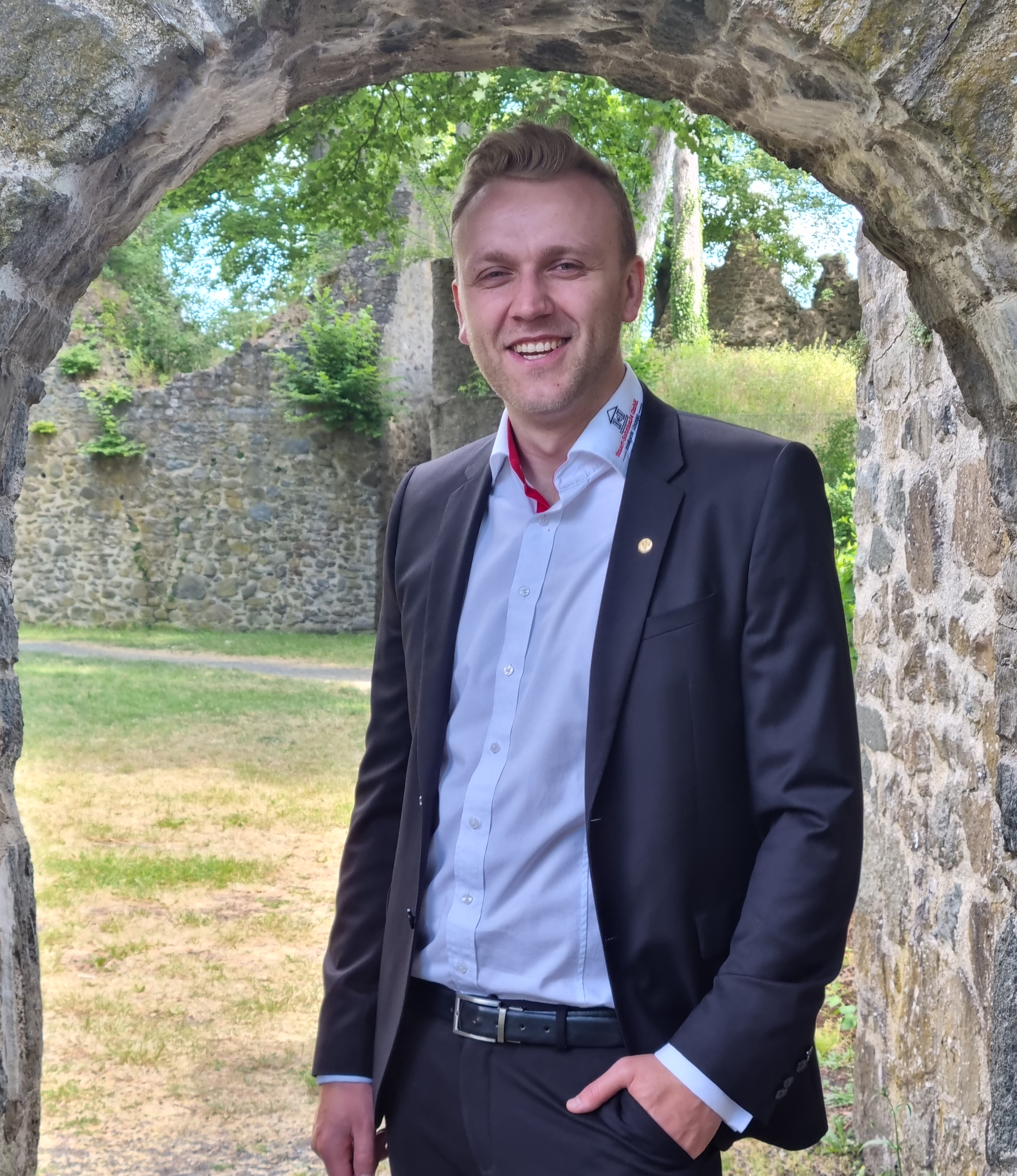 Professionelles Porträtfoto von Victor Wiebe