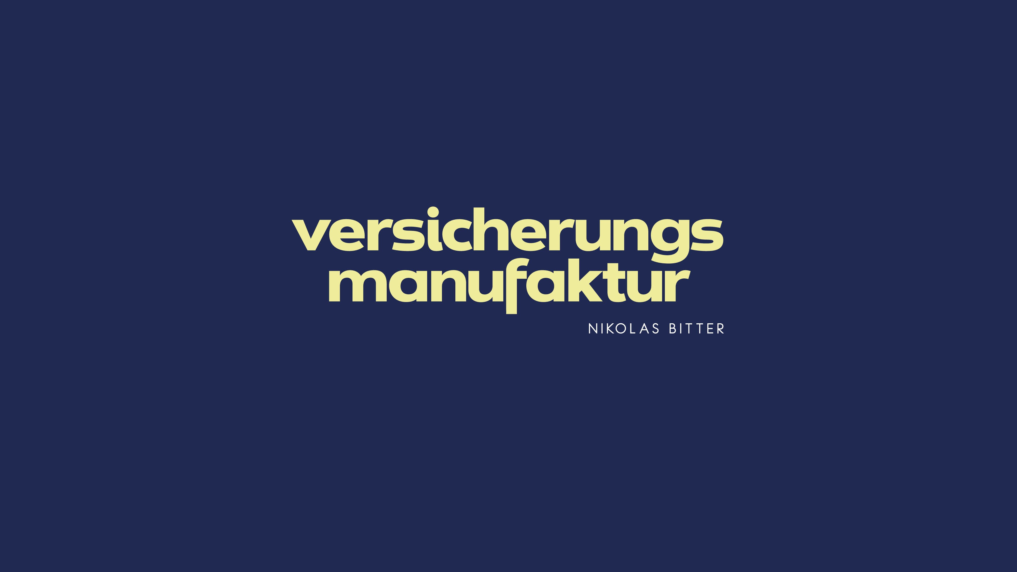 Versicherungsmanufaktur Nikolas Bitter