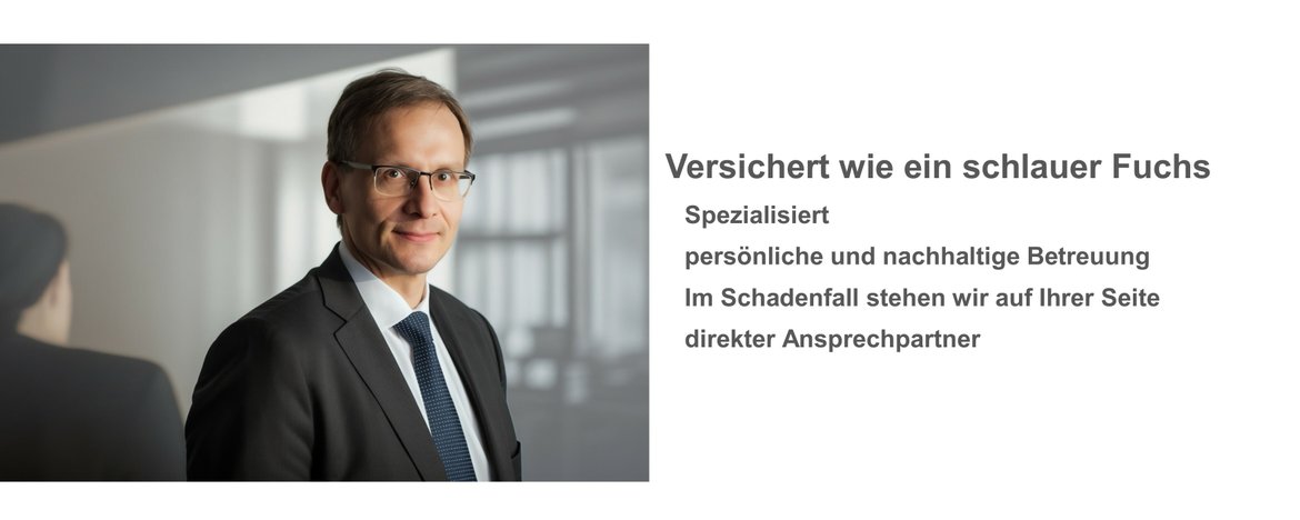 Versichert wie ein schlauer Fuchs