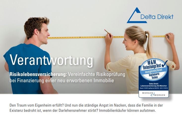 vereinfachte Gesundheitsprüfung für Risikolebensversicherung bei Immobilienfinanzierung ohne lange Gesundheitsfragen zur Risikolebensversicherung kommen