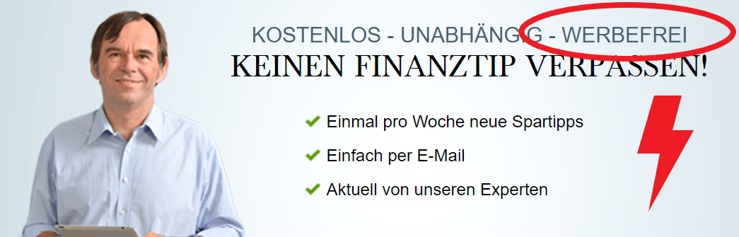 Finanztip als bestmögliches Werbeportal Werbung bei Finanztip