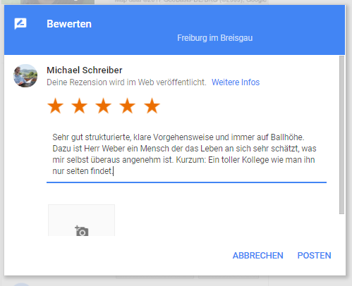 Versicherung Freiburg Kundenbewertungen gute bewertete Versicherung in Freiburg